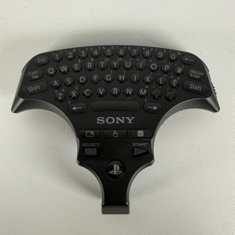 Sony PlayStation 3 PS3 CECHZK1UC‎ Wireless Keypad Keyboard Controller Attachment